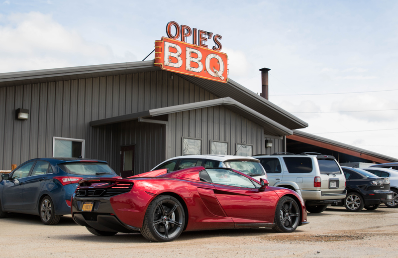 Illustration for article titled 250 Miles In A McLaren 650S: A Search For Speed, Barbecue And Joy
